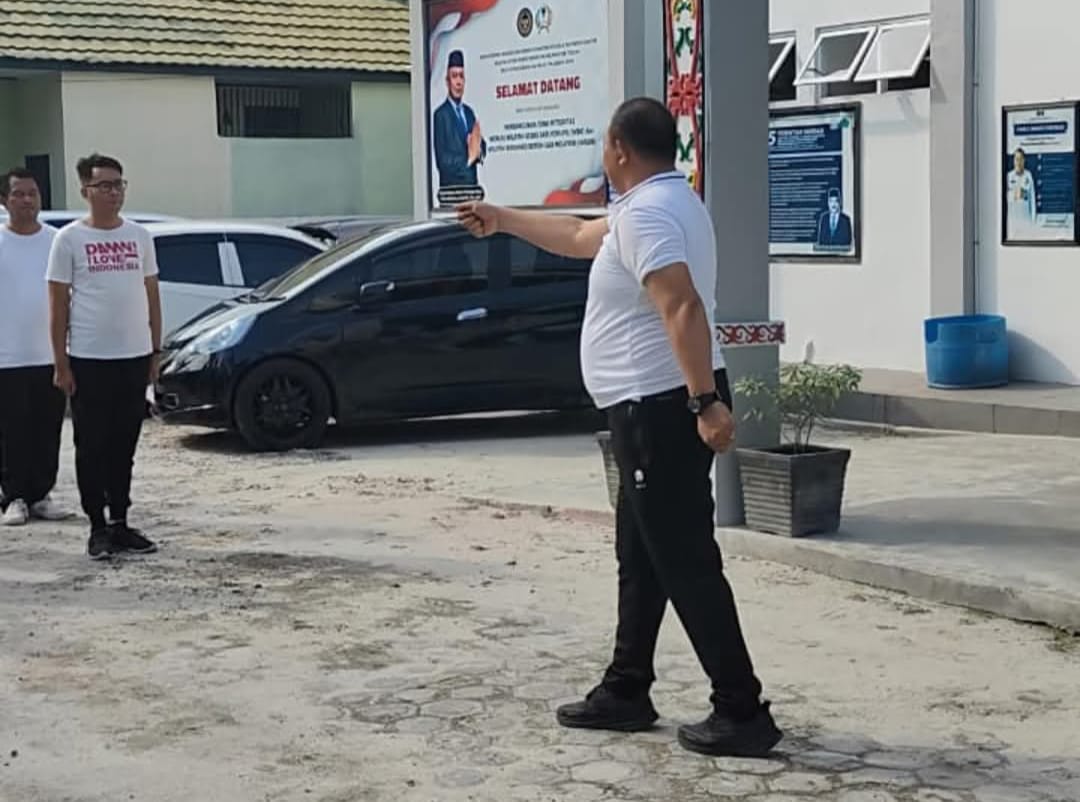 Bapas Palangka Raya Dalam Rangka Menjaga Kebugaran Jasmani Memperkuat Kedisiplinan Jajaran Pegawai