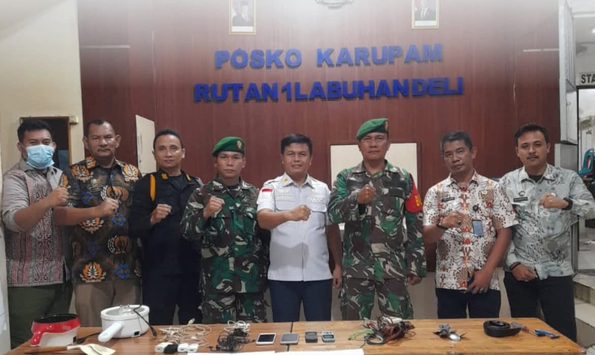 Rutan Kelas I Labuhan Deli Dalam Rangka Menjaga Keamanan Dan Ketertiban Dilingkungan Rutan Tahanan Negara