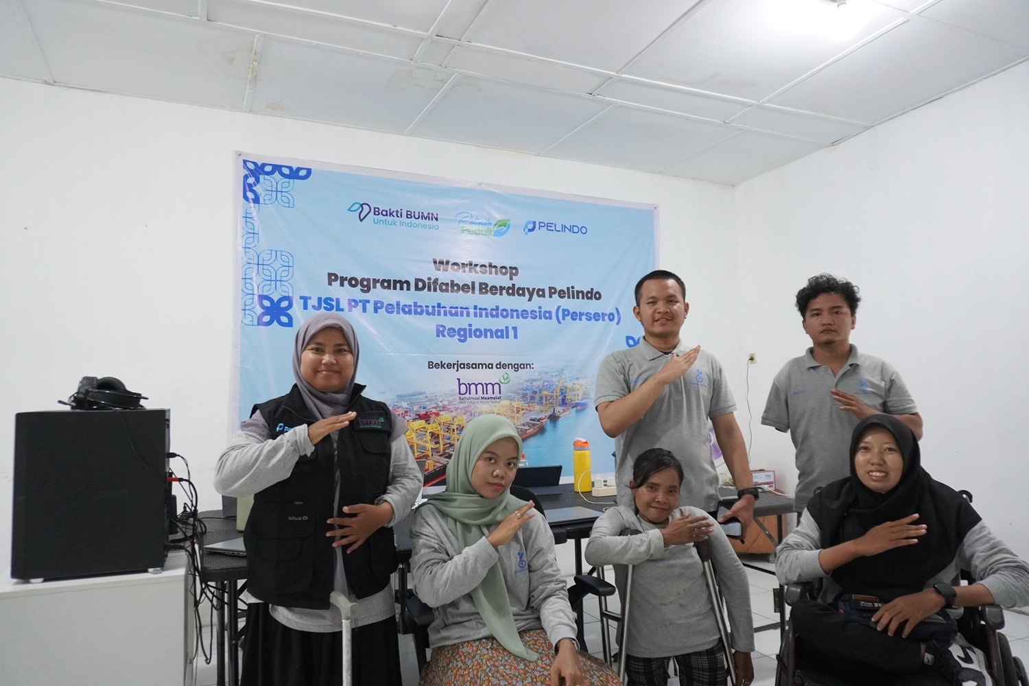 Pelindo Regional 1, Inisiasi Program Difabel untuk Semakin Berdaya 