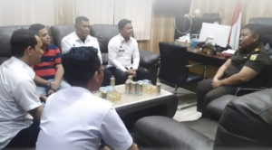KPR Kesatuan  Pengamanan Rutan Labuhan Deli  kunjungan  Bersama Jajaran  Koordinasi Disambut Hangat Oleh   Kacabjari Labuhan Deli 
