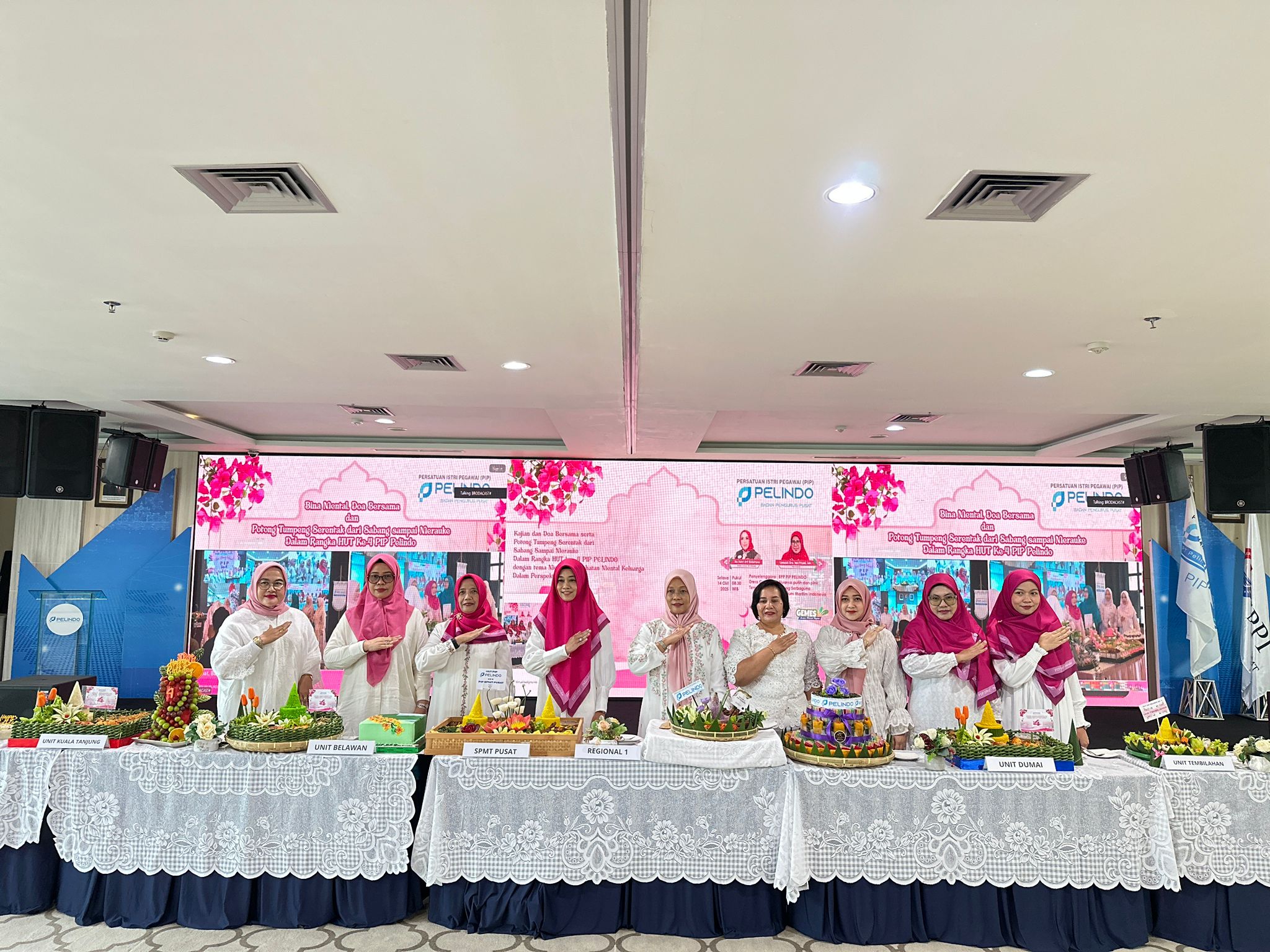 PIP Pelindo Regional 1 Ikuti Peringatan HUT ke-4 Secara Serentak, Wujudkan Keluarga Sehat dan Bahagia