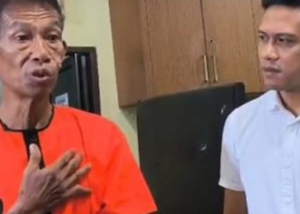Sebagai Tersangka Kasus Penyerangan Terhadap Lurah yang Sempat Viral  Didorong Hingga Terjatuh Ke Parit  