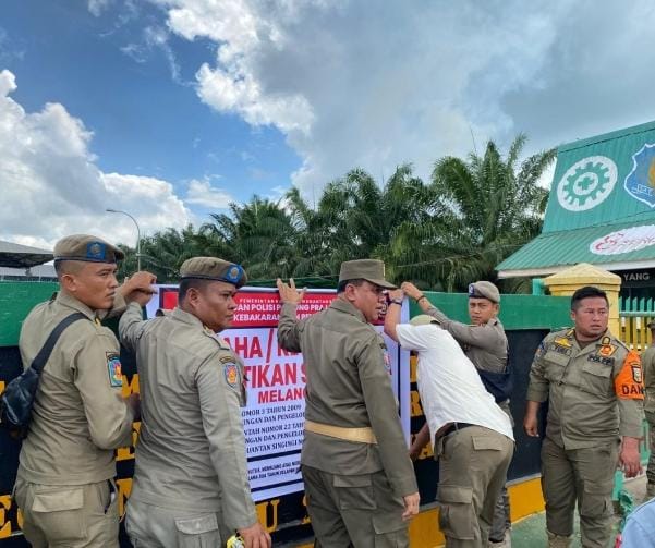 Tidak Ada Toleransi..! Pihak PT. GSL Pernah Dipanggil oleh Polda Riau, Penyegelan dari Pemkab Kuansing Akan Dikawal.