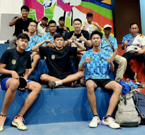 Tim Tenis Meja Putra Purwakarta Tunjukkan Performa Gemilang di Babak Kualifikasi PORPROV 2025
