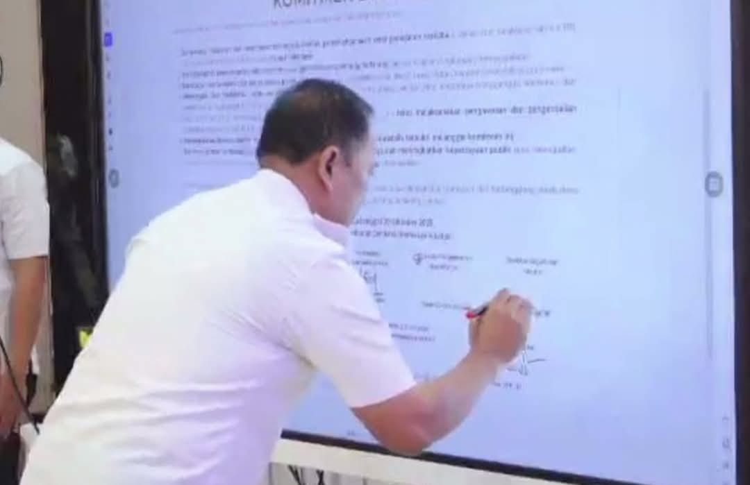 Kegiatan Penandatanganan komitmen Di Lingkungan Kerja Wilayah Bapas Palangka Raya Bebas Dari Narkoba