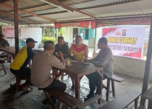 Polresta Deli Serdang Gelar Program Jum’at Curhat Guna Dengarkan Keluhan Dari Masyarakat