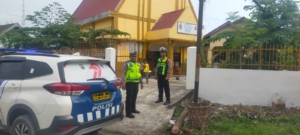 Patroli Pengamanan di Gereja untuk Ciptakan Rasa Aman Jemaat