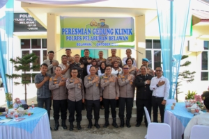 Kapolres Pelabuhan Belawan Resmikan Gedung Poliklinik Polres untuk Layani Personel dan Masyarakat