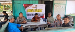Melalui Program Jumat Curhat, Polresta Deli Serdang  Tingkatkan Silaturahmi Masyarakat