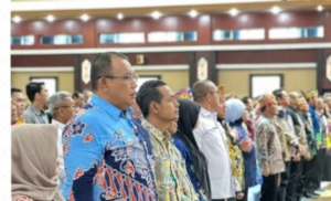 Memperluas Jangkauan Akses Keadilan Bapas Palangka Raya Hadiri Peresmian Pos Bantuan Hukum 