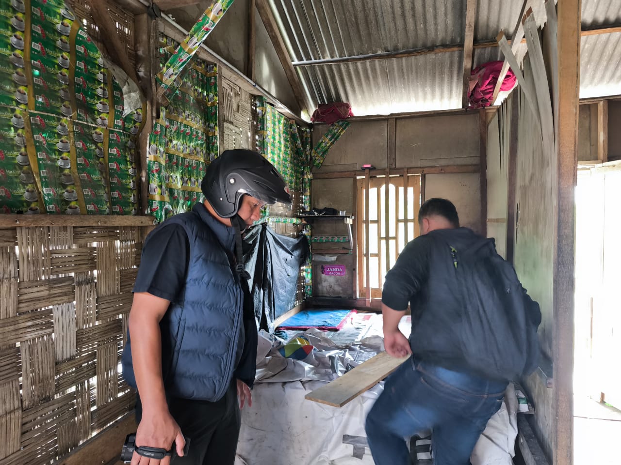 Respon Aduan Warga, Sat Narkoba Polres Pelabuhan Belawan Gerebek Lokasi Diduga Barak Narkoba di Belawan Bahagia