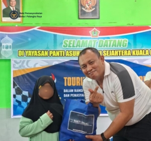 Bapas Palangka Raya Dalam Rangka Touring Dan Bakti Sosial di Pante Asuhan Budi Sejahtera Kuala Kapuas 