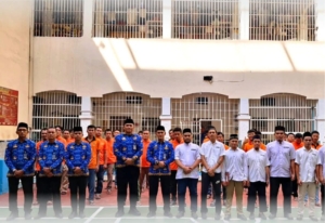 WBP Rutan Kelas Satu Labuhan Deli  Melaksanakan Kegiatan  Upacara Kesadaran Berbangsa Dan Bernegara 