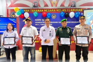 Rutan Labuhan Deli Gelar Tasyakuran Hari Bakti Kementerian Imigrasi dan Pemasyarakatan Ke-1 Tahun 2025