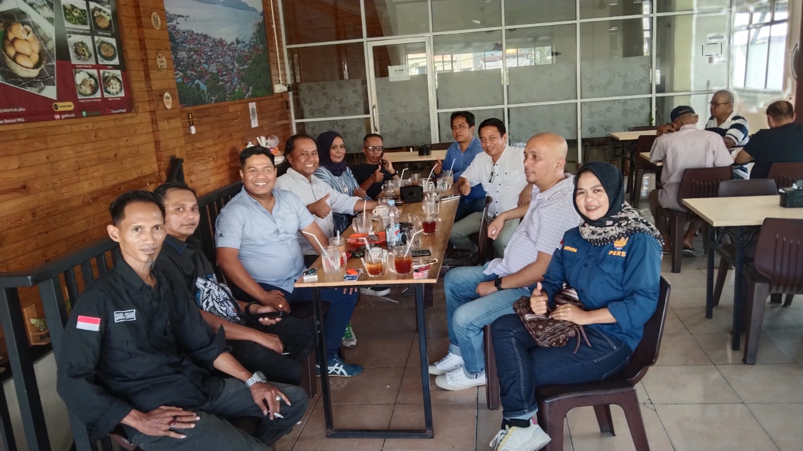 Persiapan Pelantikan Se-Riau: Konsolidasi DPW PWMOI Riau dan DPD PWMOI Pekanbaru.