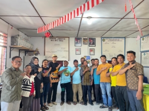 Pelindo Regional 1 Salurkan Mesin Penepung Untuk Sukseskan “Program Desa Bebas Karbon” di Desa Huta Tinggi Samosir