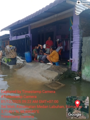 Warga Sesali Anggota Dewan Dapil II Belum Kunjungi Korban Banjir Di Kelurahan Sei Mati Medan Labuhan