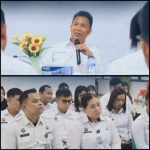 KABAG TUM KANWIL DITJEN PAS SULUT PIMPIN RAPAT EVALUASI JAJARAN TATA USAHA DAN UMUM
