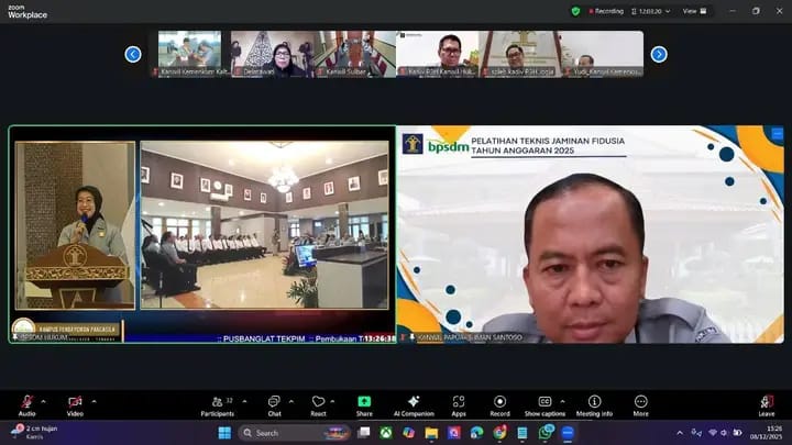 Kadiv Pelayanan Hukum Slamet Iman Santoso Hadiri Pembukaan ToF Implementasi KUHP Angkatan XI Tahun 2025