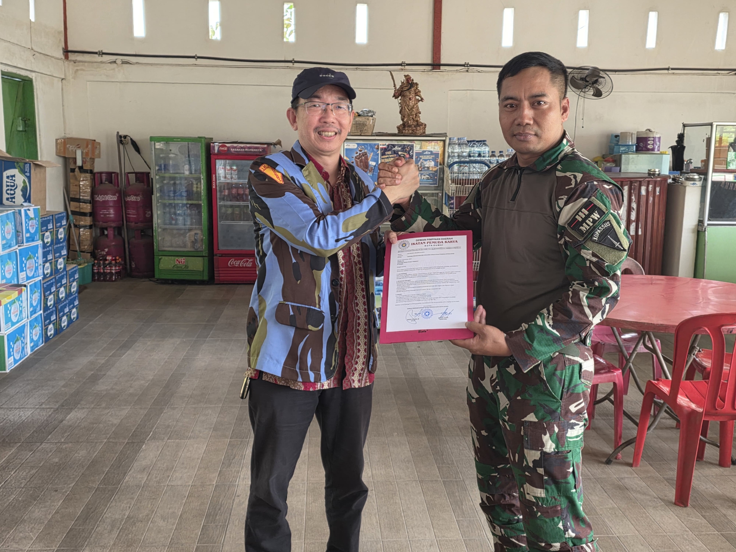 Grup 3 Kopassus Akan Hadir di Dumai, Ini Pernyataan DPD II IPK Dumai, Simak!!