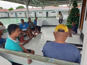 Warga Binaan Lapas Tual Persiapkan Natal Dengan Karya dan Kebersamaan
