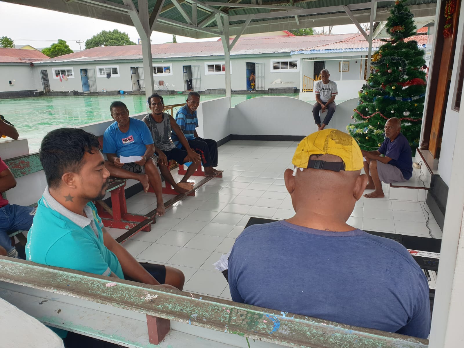 Warga Binaan Lapas Tual Persiapkan Natal Dengan Karya dan Kebersamaan