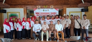 H. Robiansah Ketua Abpednas Kabupaten Purwakarta tekan Fungsi dan tugas BPD di Rakor PAC Abpednas Kecamatan Bungursari