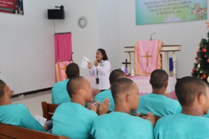 LPKA Ambon Berikan Pendalaman Alkitab (Bible Study) kepada Anak Binaan