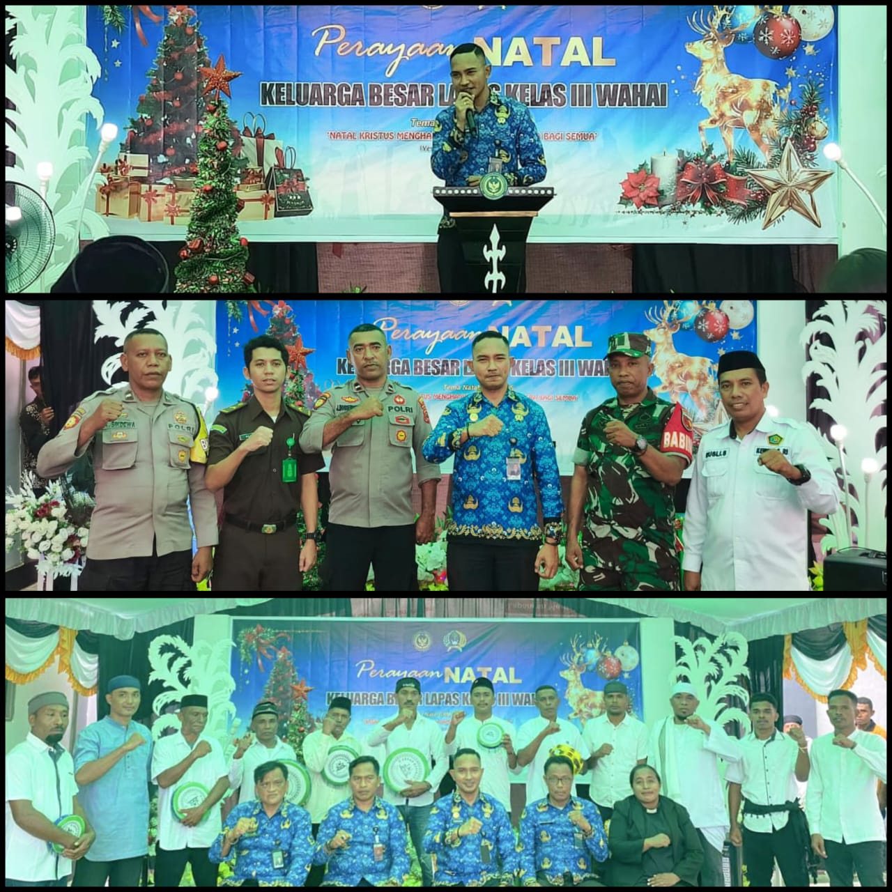 Lapas Wahai Rayakan Natal, Hadirkan Sukacita dan Kehangatan bersama Warga Binaan