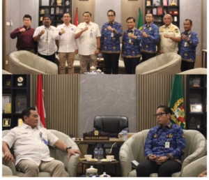 Kepala BNNP Sumatera Utara Audiensi dan Silaturahmi ke Wali Kota Medan guna perkuat sinergitas pelaksanaan P4GN