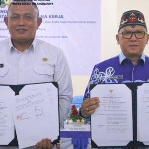Balai Pemasyarakatan Penandatanganan Sepakat Nota  Pelaksanaan Pidana Kerja Sosial Bersama Pemerintah 
