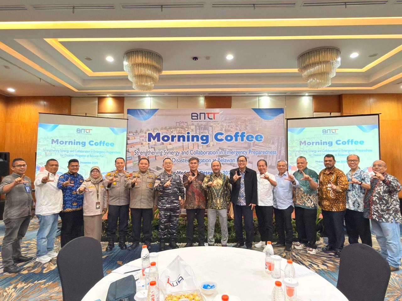 BNCT Perkuat Sinergi Stakeholder Tingkatkan Kesiapsiagaan Tanggap Darurat di Pelabuhan Belawan