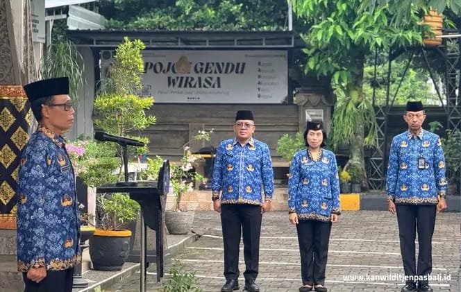 Peringatan Hari Bela Negara, Kanwil Ditjenpas Bali Perkuat Komitmen Kebangsaan