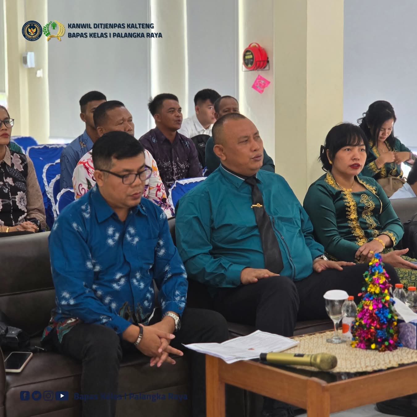 Dalam Rangka Menyambut Natal Bapas Palangka Raya Melaksanakan Ibadah Bersama Memperkuat Nilai Persaudaraan Dilingkungan Bapas 