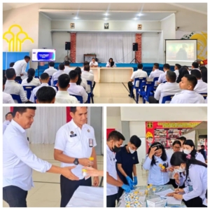 Rutan kelas I Labuhan Deli Pemaparan Ahir Tahun Laporan Kinerja Pengamanan  pelaksanaan Perayaan Natal Tahun Baru 2026