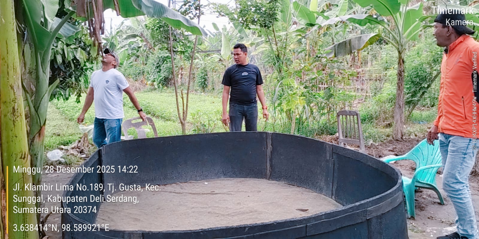 Polsek Hamparan Perak Tindaklanjuti Informasi Sabung Ayam di Desa Klambir V Kampung