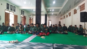 Rois Suriyah PC-NU Kabupaten Purwakarta KH Endang Abdul Somad Pengurus NU Jangan Tukcing, di Musker WMC-NU kecamatan Campaka