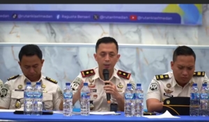 Rutan Kelas I Medan Gelar Rapat Dinas Percepatan Implementasi Rencana Kerja 2026