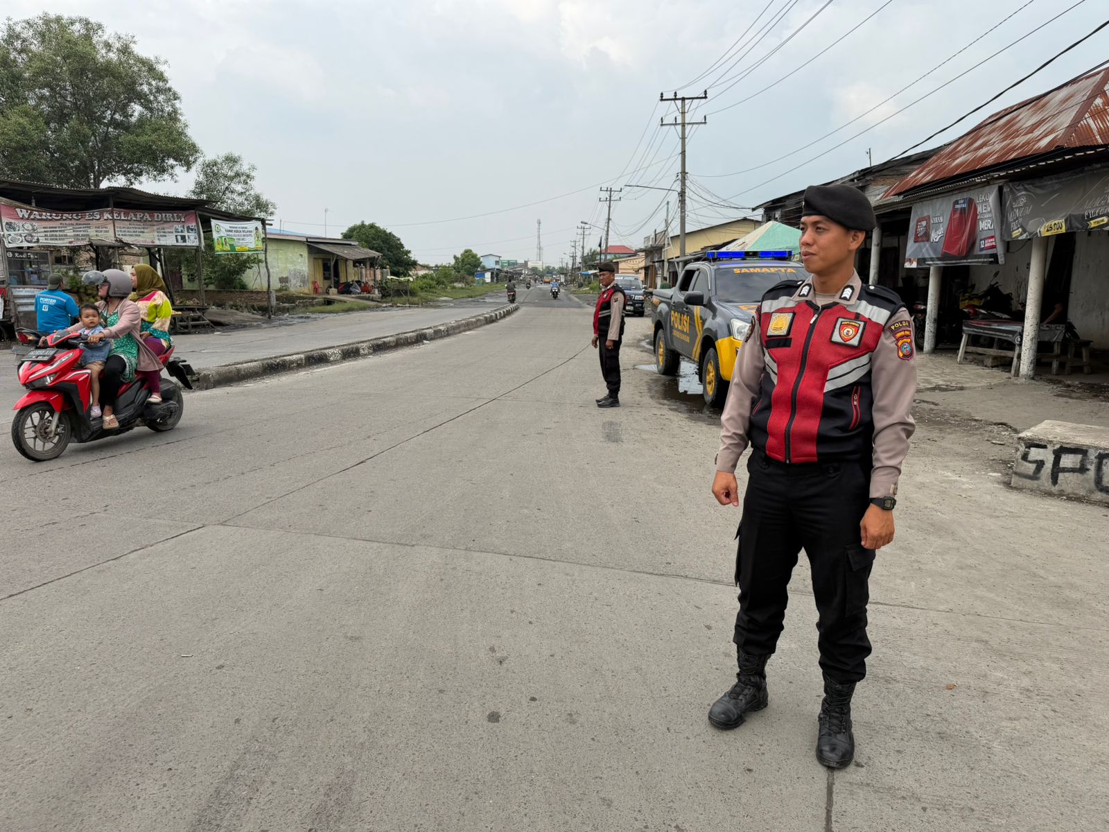 Sat Samapta Polres Pelabuhan Belawan Gelar Patroli Antisipasi Gangguan Kamtibmas