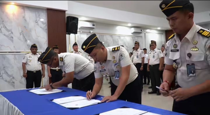 Rutan Kelas I Medan Laksanakan Penandatanganan Perjanjian Kinerja Tahun 2026
