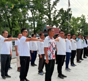 Bapas Palangka Raya Dalam Upaya Meningkatkan  Kedisiplinan, Kekompakan Ketahanan Fisik Dan Mental 
