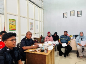 Kabid Pelayanan dan Pembinaan Kanwil Ditjenpas Maluku Pimpin Sidang TPP Perdana