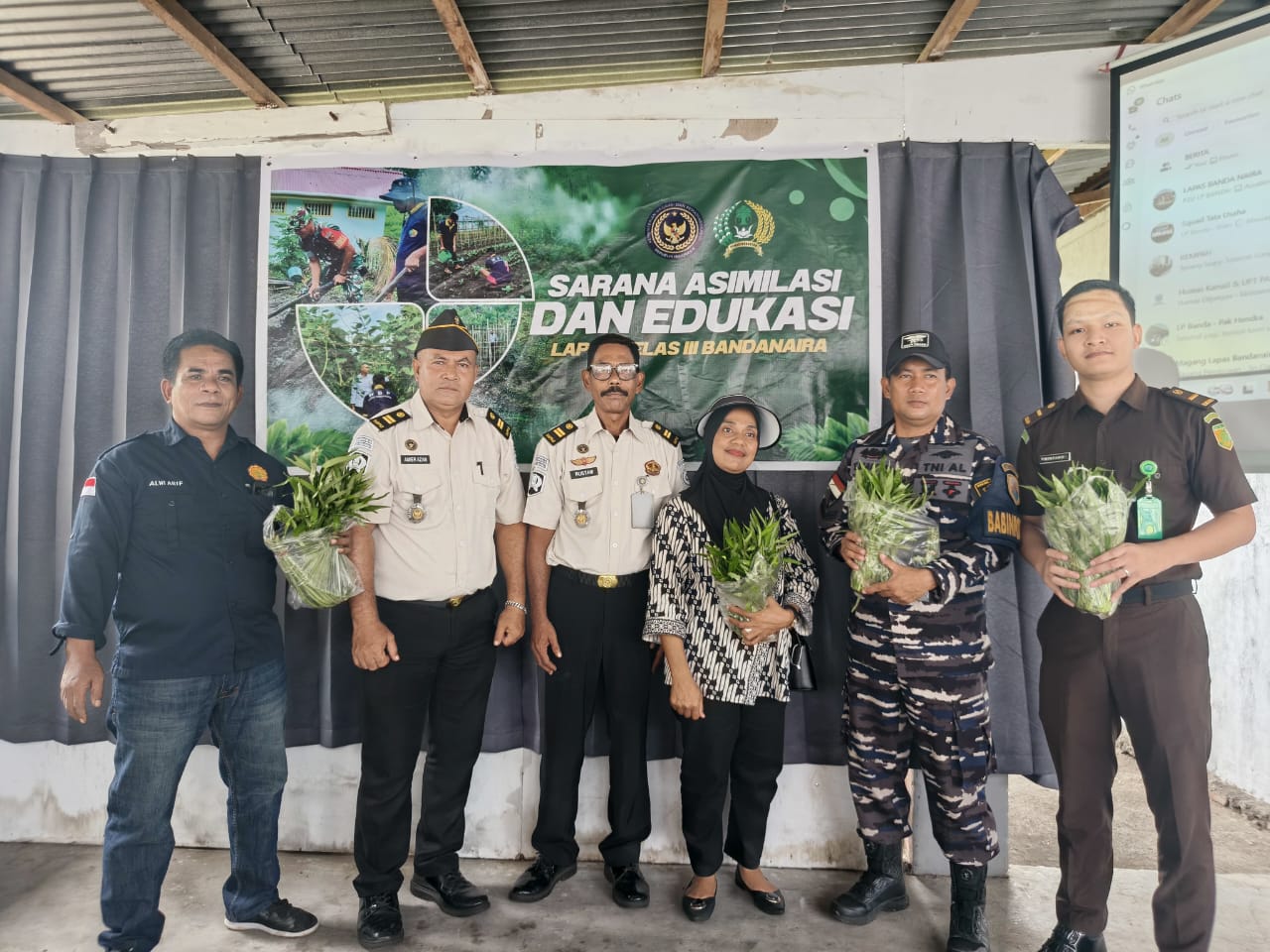 Panen Raya Serentak, Lapas Bandanaira Donasikan Untuk Korban Bencana