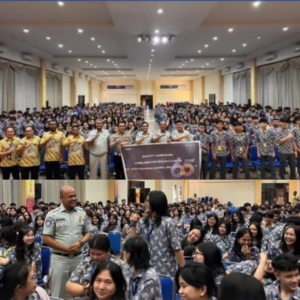 Jasa Raharja Gelar Sosialisasi Keselamatan di Manado International School   