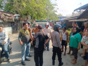 Polres Pelabuhan Belawan Tangkap Satu Pelaku Aksi Tawuran di Jalan Yong Panah Hijau