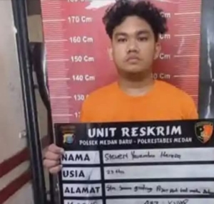 Tim Reskrim Polsek Medan Baru Berasil Tangkap Seorang pemuda Nekat Mencuri sepeda motor Milik Reka sendiri Di Mes TNI AL  