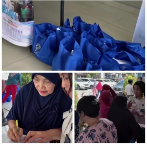 Rutan Kelas I Medan Bagikan 50 Paket Bantuan Sosial kepada Masyarakat sekitar Rutan