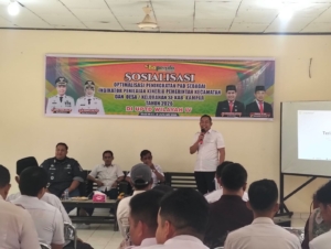 Pj Kades Desa Baru Tingkatkan Pelayanan Kependudukan dan Imbau Warga Taat Bayar PBB, LCI Siap Memberi Dukungan