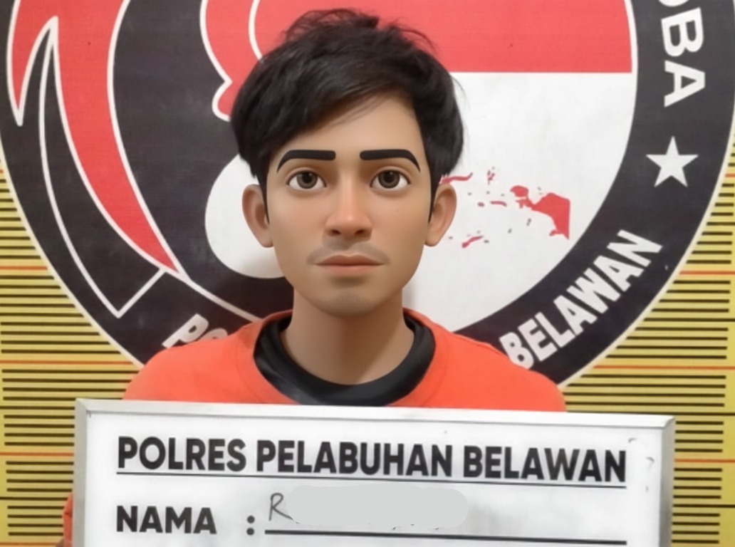 Sat Narkoba Polres Pelabuhan Belawan Tangkap Pengedar Narkoba di Hamparan Perak