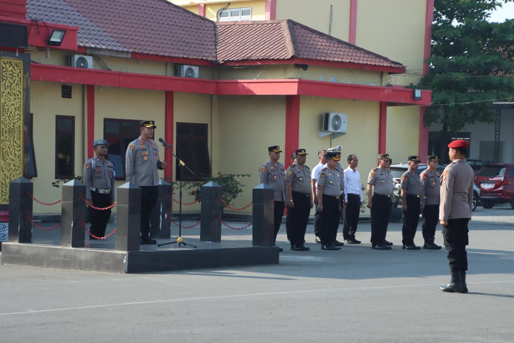 Pimpin Apel Jam Pimpinan, Kapolres Tekankan Disiplin Dalam Pelaksanaan Tugas Pokok